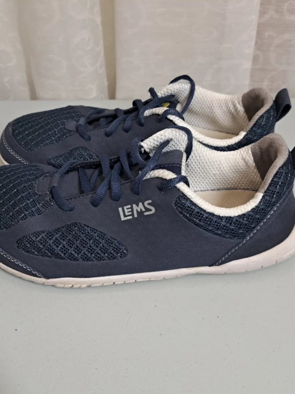 Lems Primal 2 Shoe Mens Sz 8/Womens 9.5 Blue Eclipse Minimalist Barefoot Sneaker